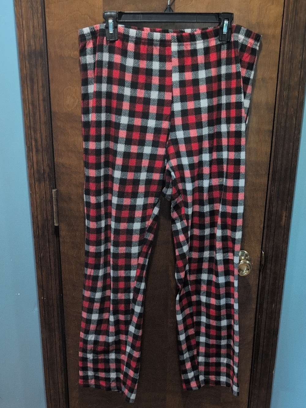 Red and Black Plaid Lounge Pants